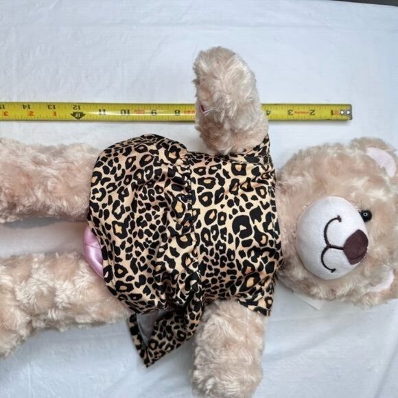 Build A Bear Teddy Bear Plush Stuffed Animal Brown Dressed 17"  Kids Gift BAB - Picture 8 of 8